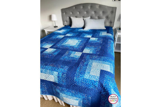 Friendship Quilt Pattern - Queen Size in Good Vibes Batiks!