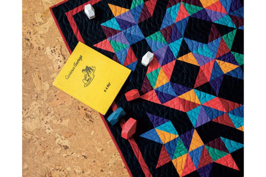 Whimsical Wall Hanging Quilt Kit in Amish Solids