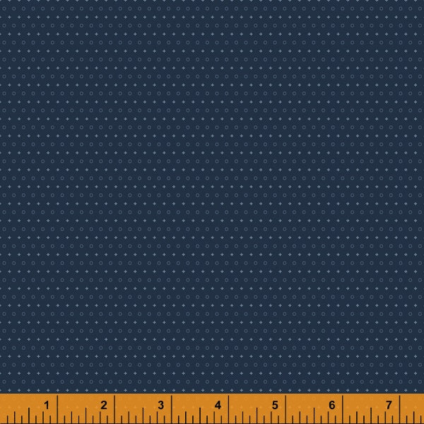 By the Half Yard - Tiny Marks Navy from Hudson by Windham Fabrics #562