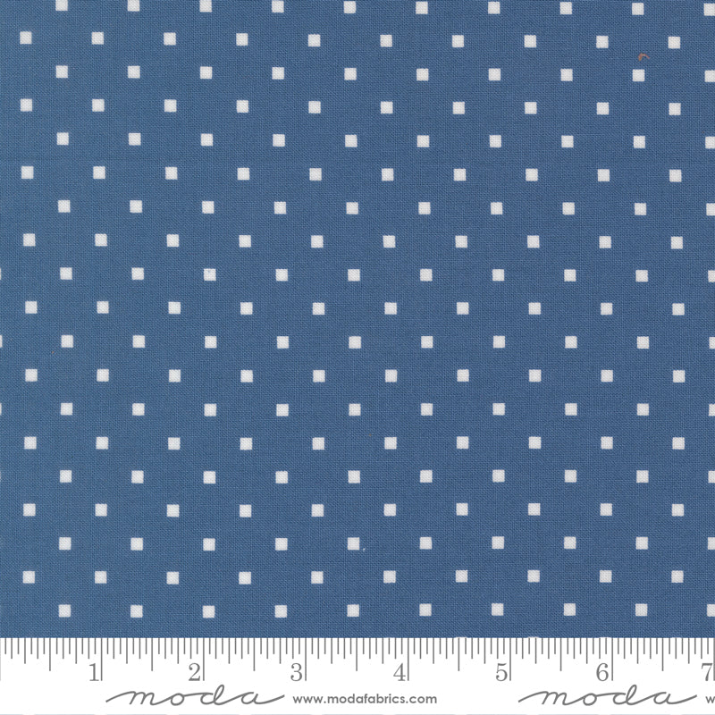 By the Half Yard - Dots in Sea 55345-14 - A Cat Named Stitch by Camille Roskelley for Moda #406