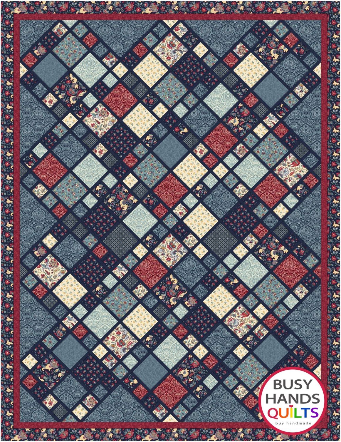 A Scrappy Life Quilt Pattern PDF DOWNLOAD