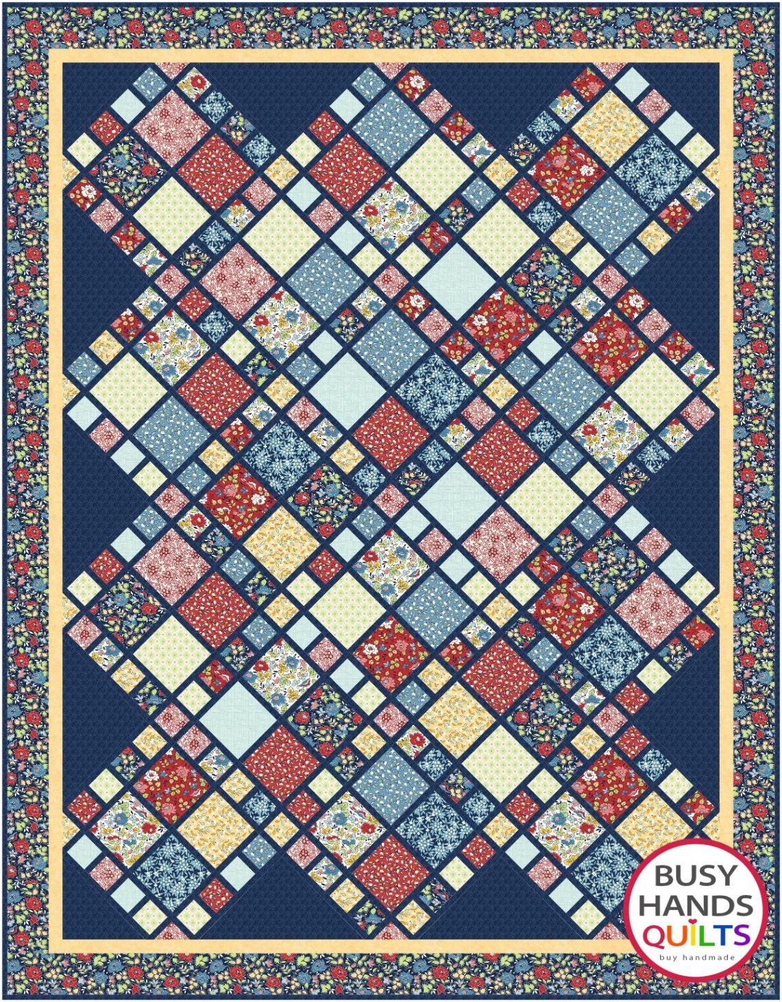 A Scrappy Life Quilt Pattern PDF DOWNLOAD