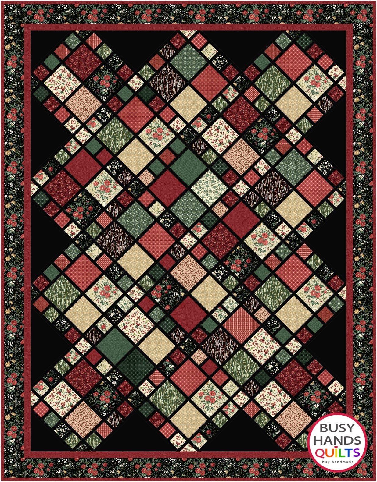 A Scrappy Life Quilt Pattern PDF DOWNLOAD