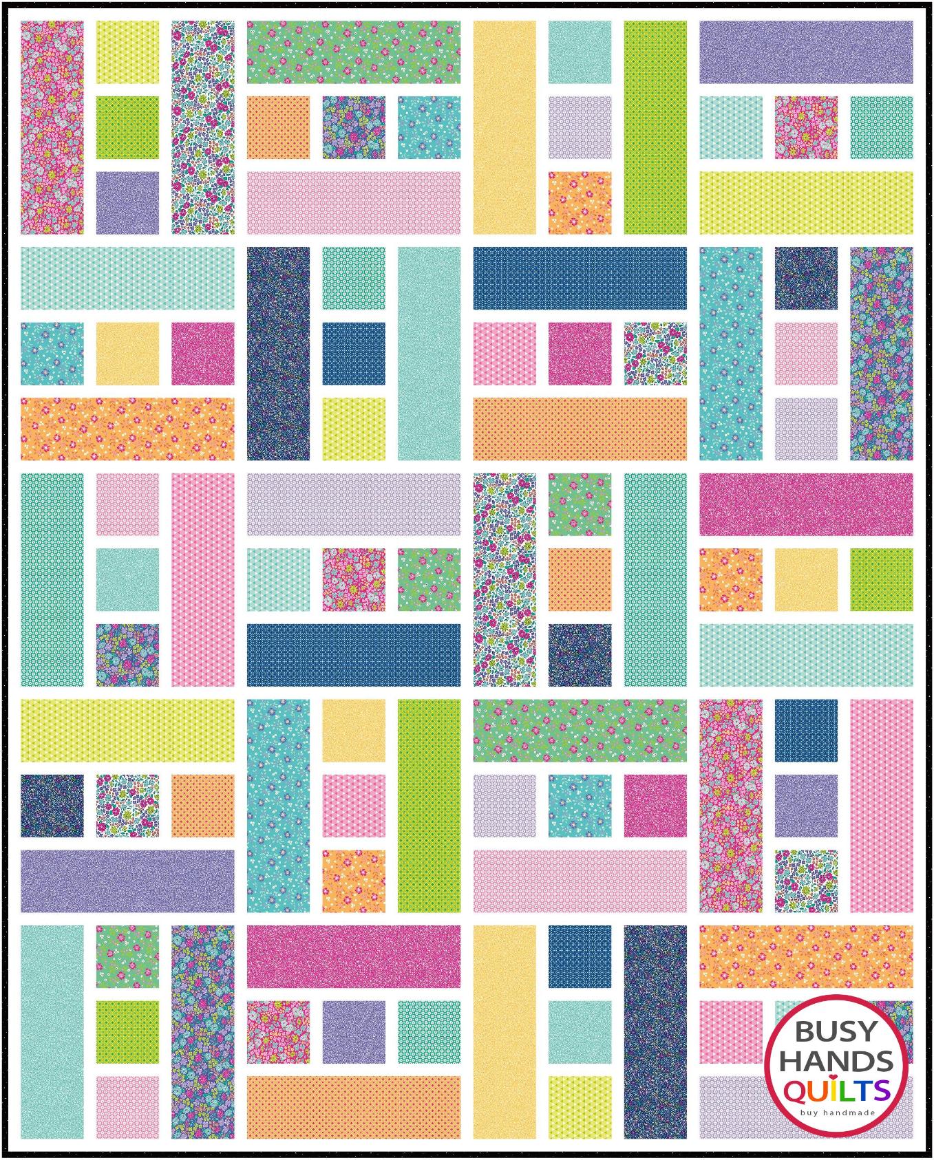 Blessings Twin Quilt Kit in Vibrance