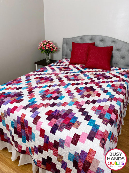 Brick Cottage Lane 2 Quilt Pattern PDF DOWNLOAD