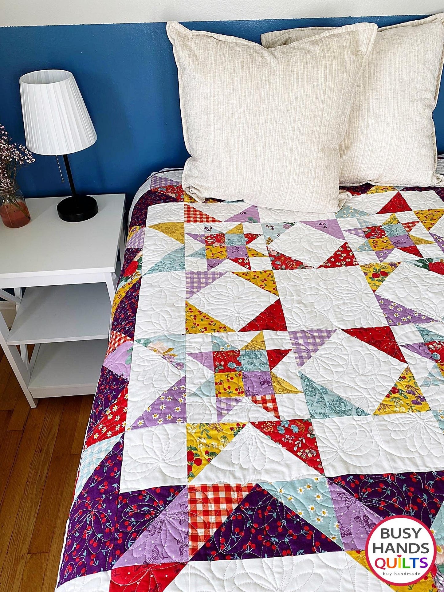 Hometown Stars Quilt Pattern PRINTED