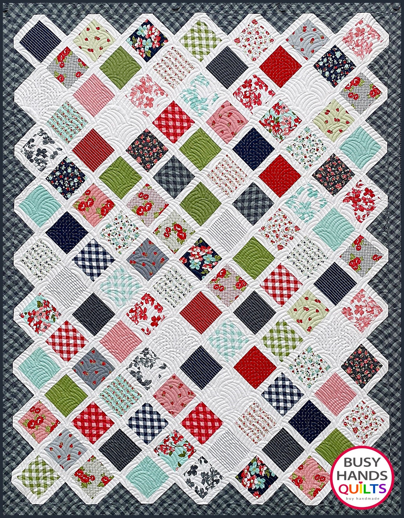 Make It Scrappy Quilt Pattern PRINTED