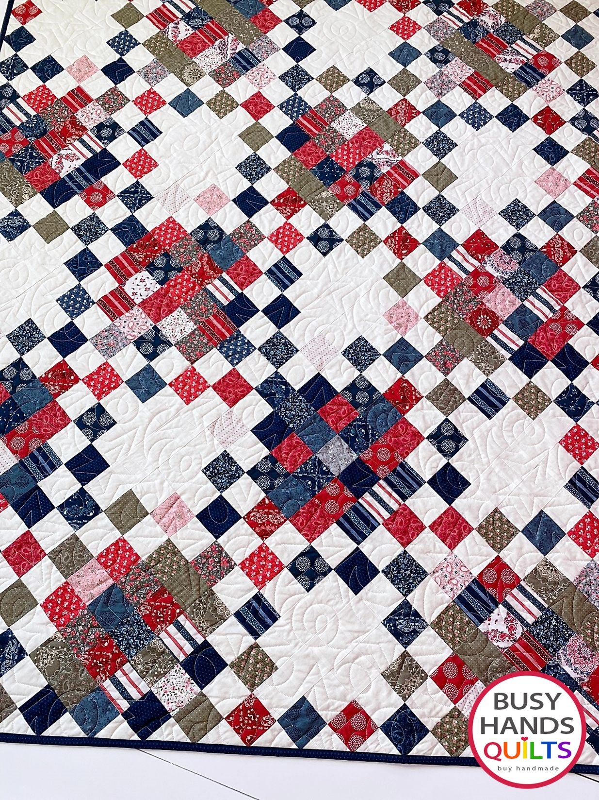 Picnic Plaid Quilt Pattern PDF DOWNLOAD