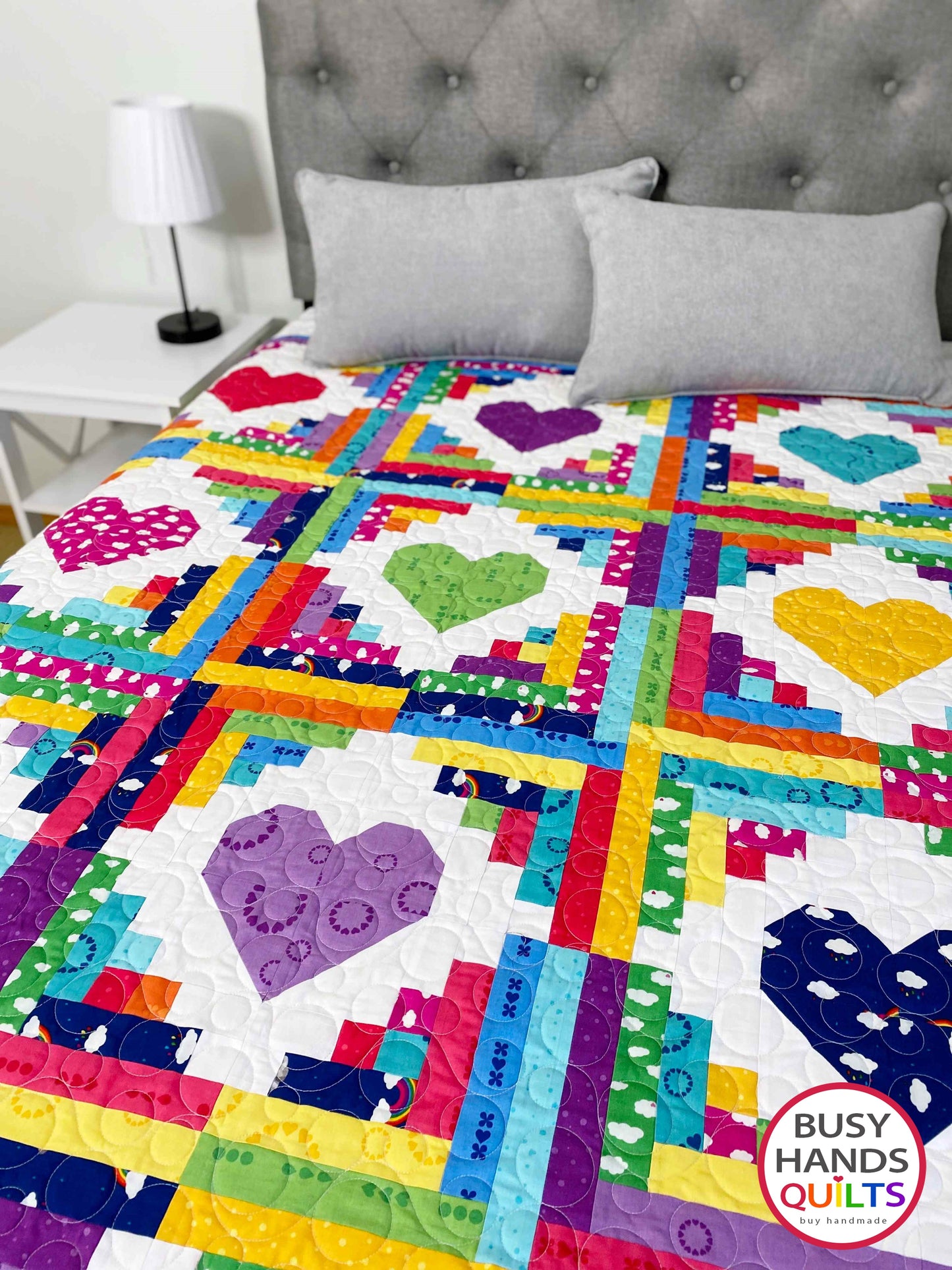 Quilty Cabins Quilt Pattern PDF DOWNLOAD