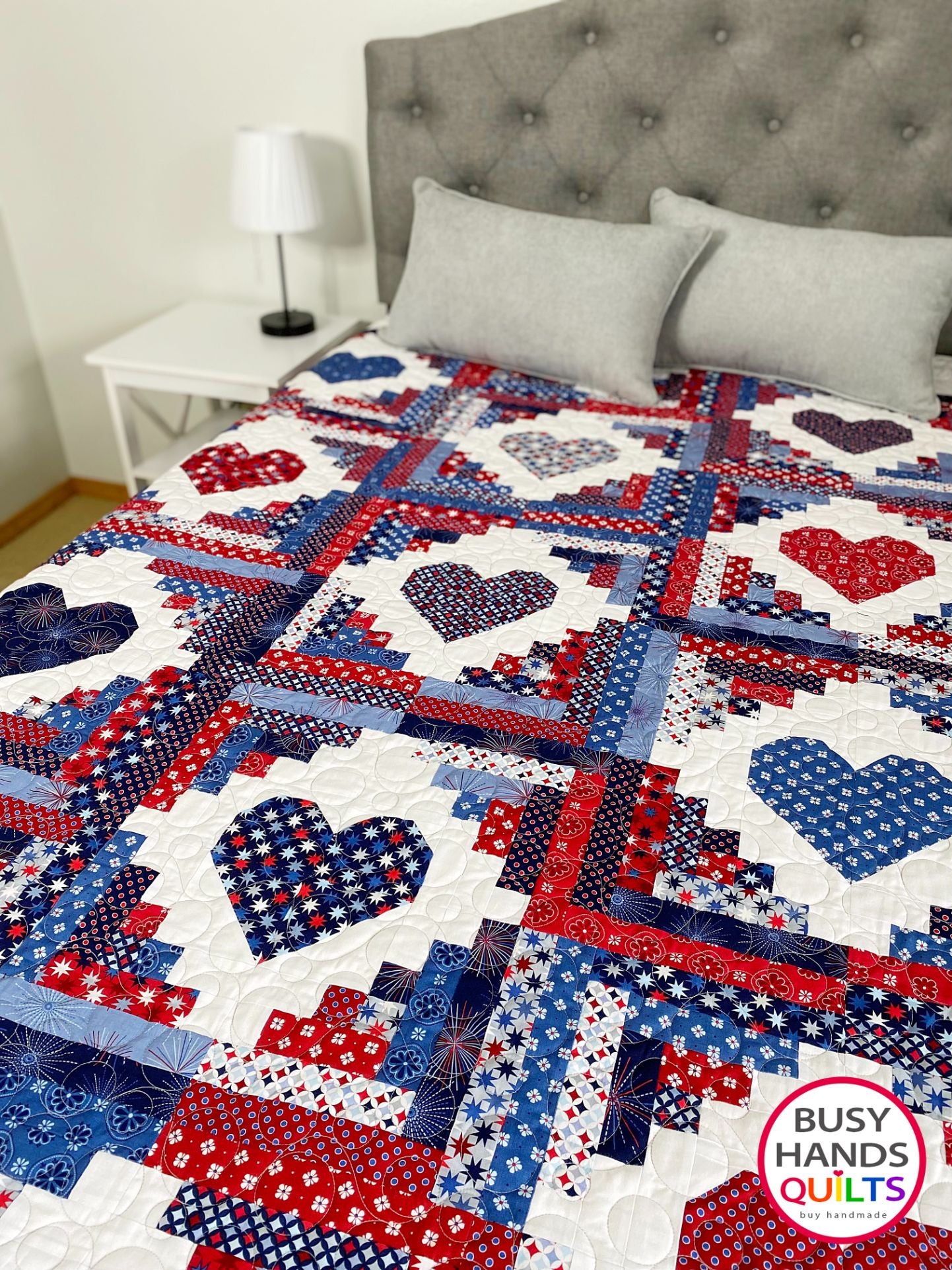 Quilty Cabins Quilt Pattern PDF DOWNLOAD