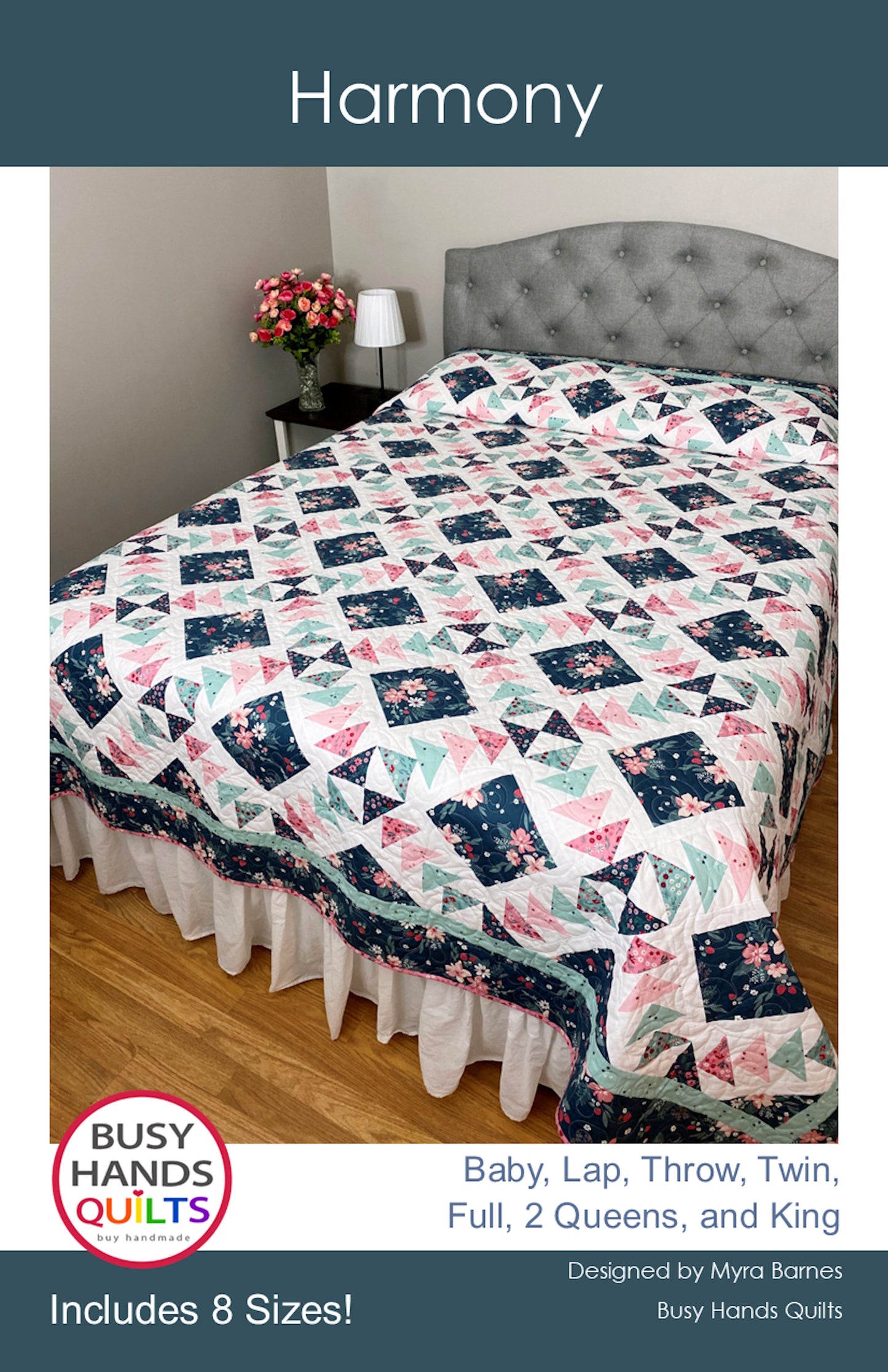 Harmony Quilt Pattern PRINTED
