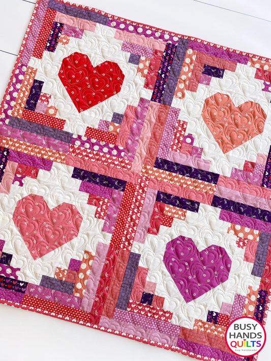 Quilty Cabins Quilt Pattern PDF DOWNLOAD
