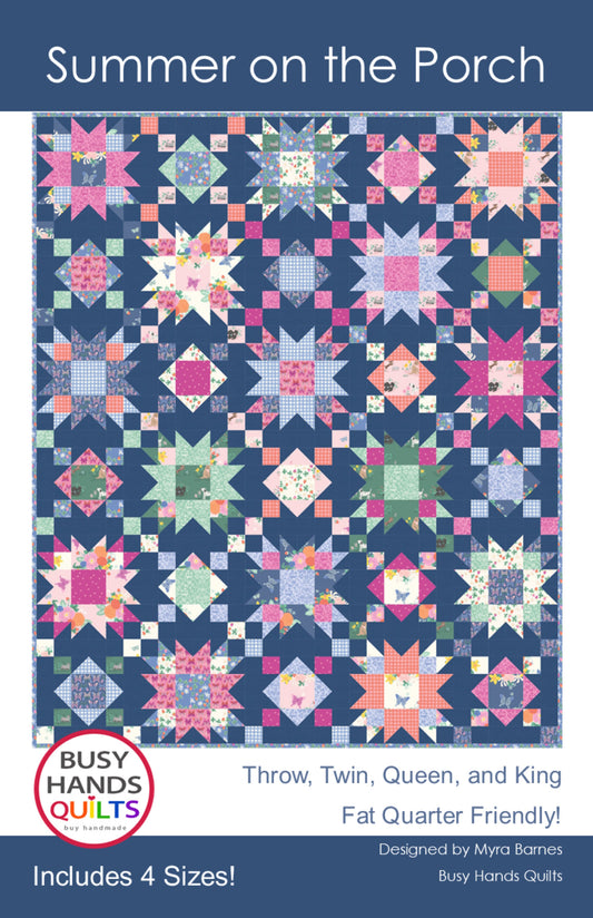 Summer on the Porch Quilt Pattern PRINTED