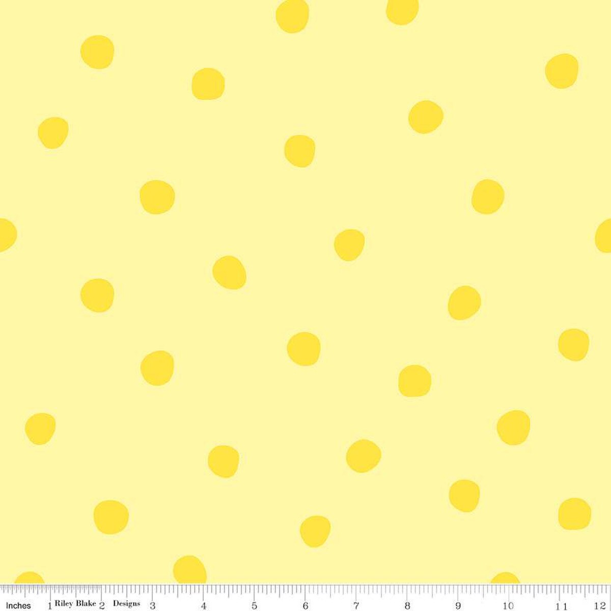By the Half Yard - Sunny Skies Dots in Sun by Riley Blake C14631-SUN #422