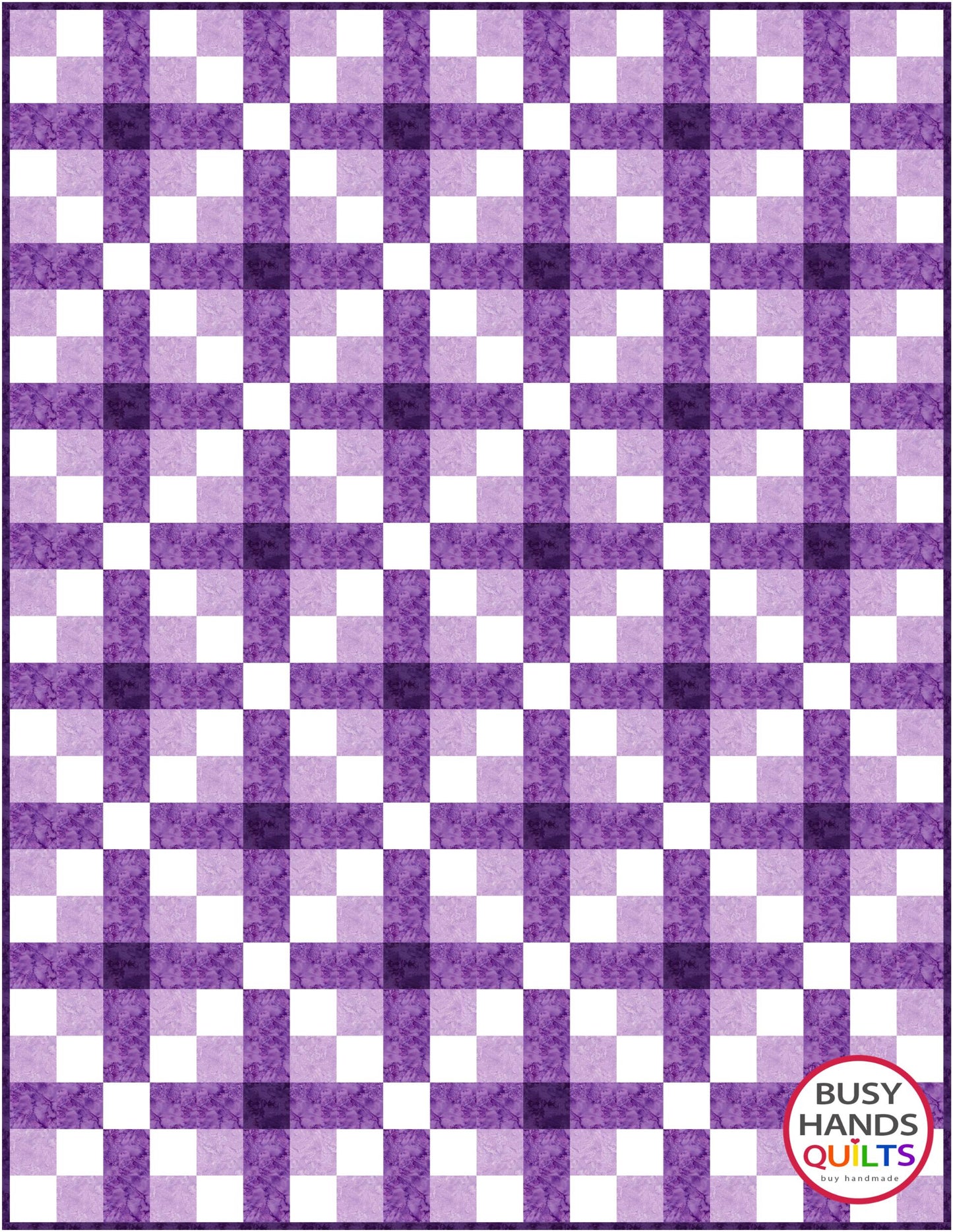 Crisscross Quilt Pattern PRINTED