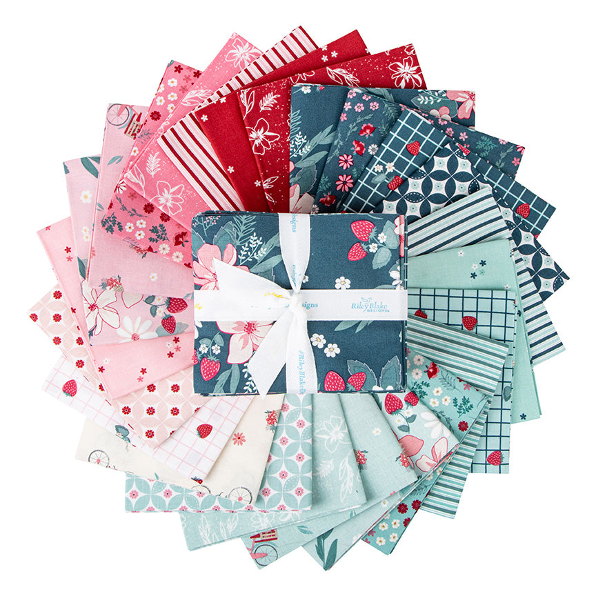 Berry Market Fat Quarter Bundle by Beverly McCullough for Riley Blake 24 FQs FQ-15740-24 #328