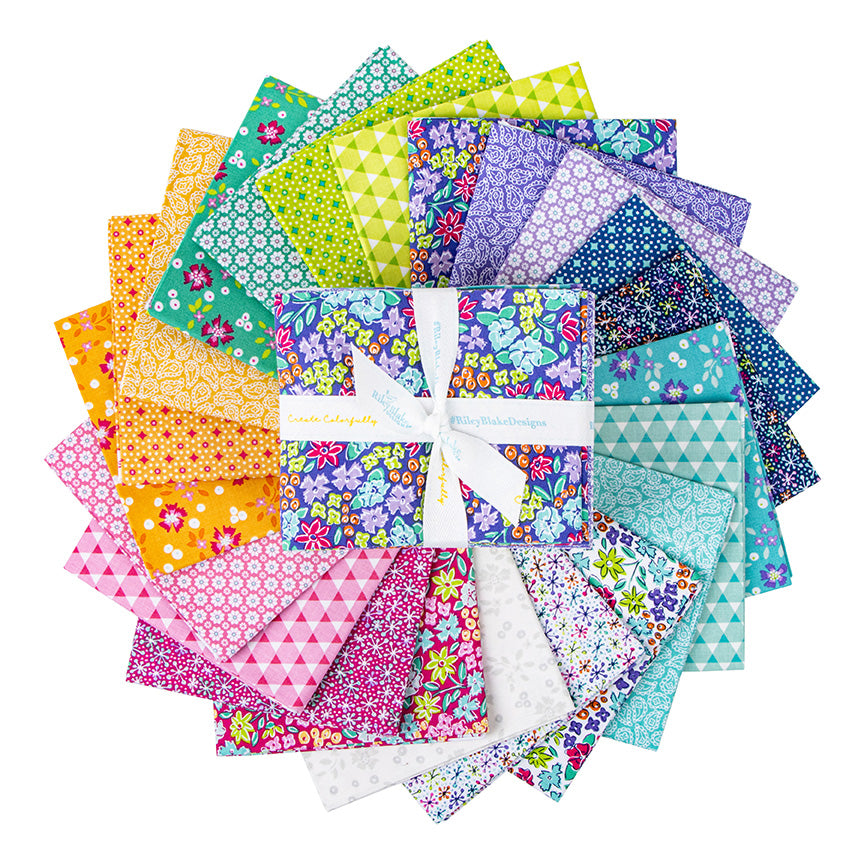 Vibrance Jelly Roll by Leslie Ryan for Riley Blake RP-15950-40 #345