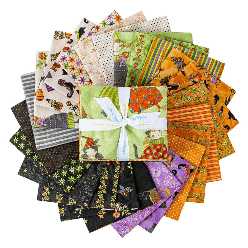Blessings Twin Quilt Kit in Ghoul Friends (choice of background color)