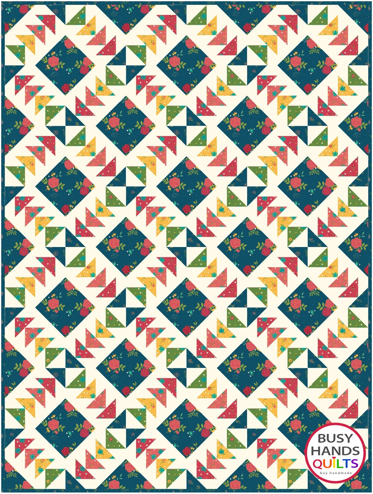 Harmony Quilt Pattern PRINTED