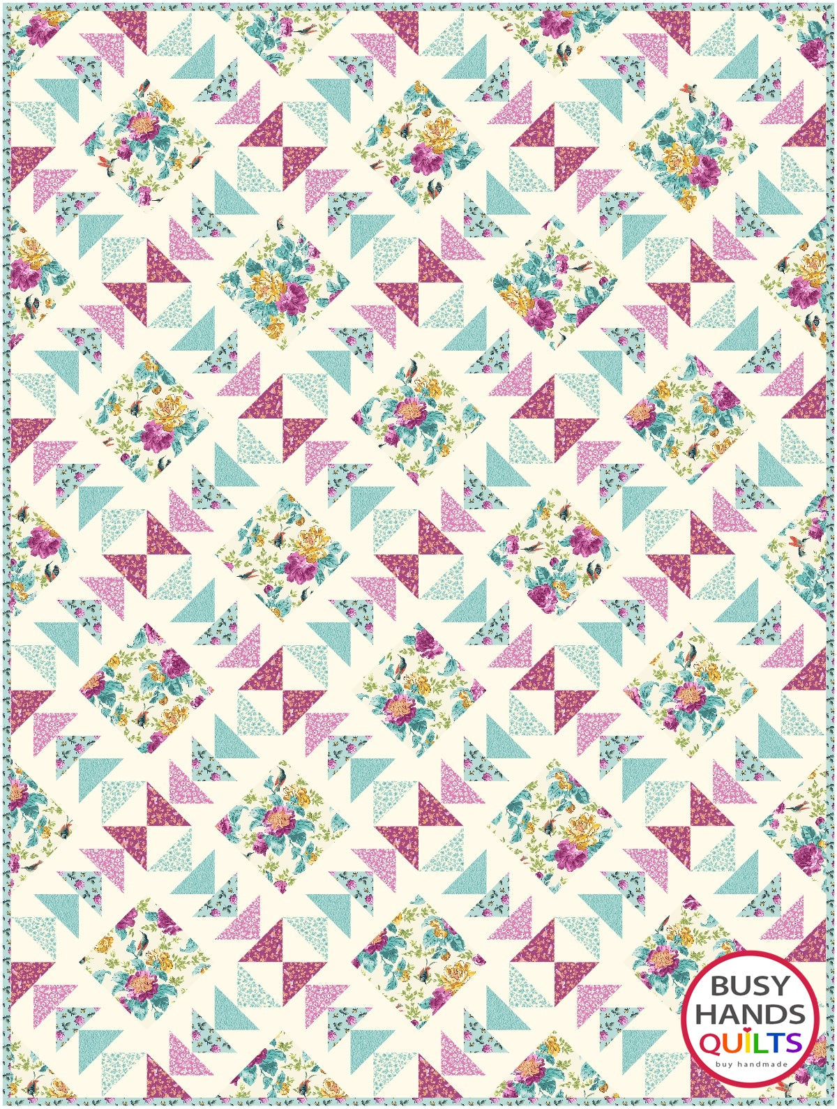 Harmony Quilt Pattern PRINTED