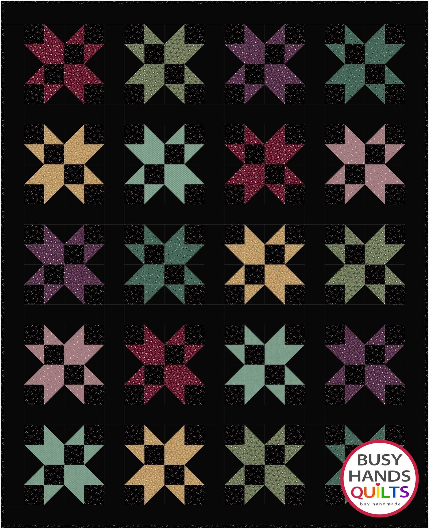 Jacks Quilt Pattern PDF DOWNLOAD