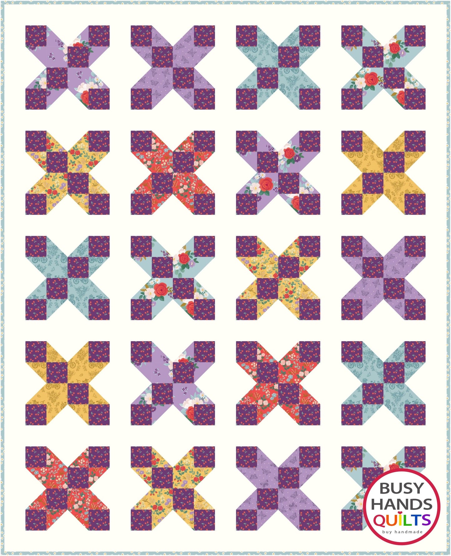 Jacks Quilt Pattern PDF DOWNLOAD