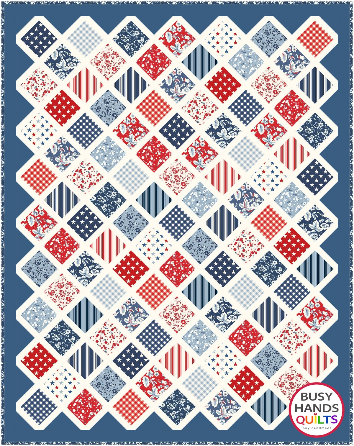 Make It Scrappy Quilt Pattern PDF DOWNLOAD