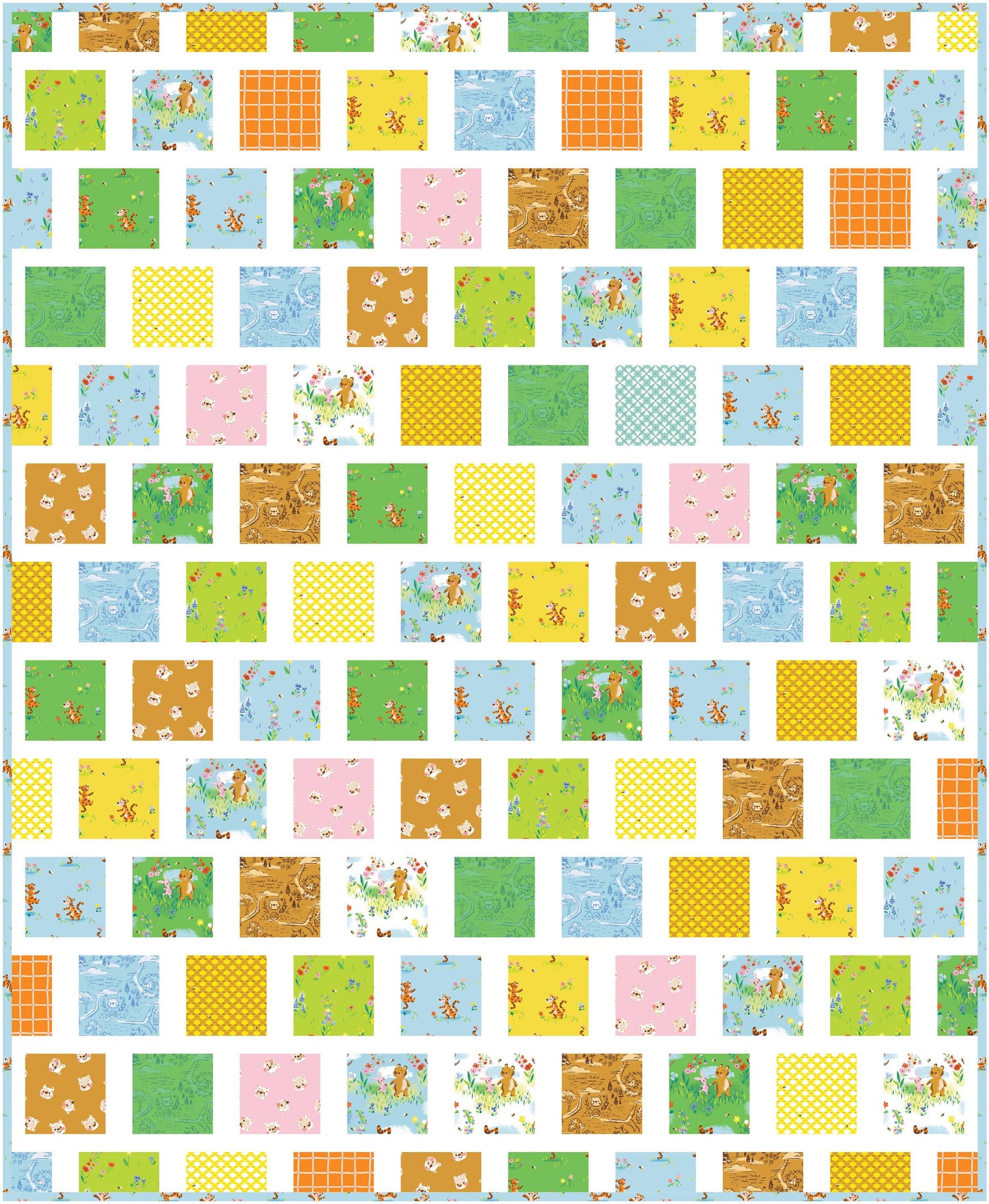 Market Square Quilt Pattern PDF DOWNLOAD