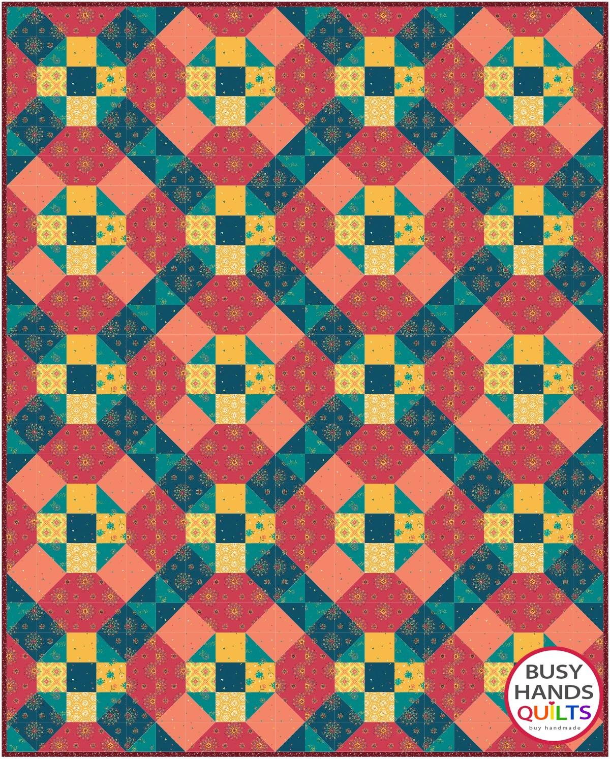 Nantucket Quilt Pattern PRINTED