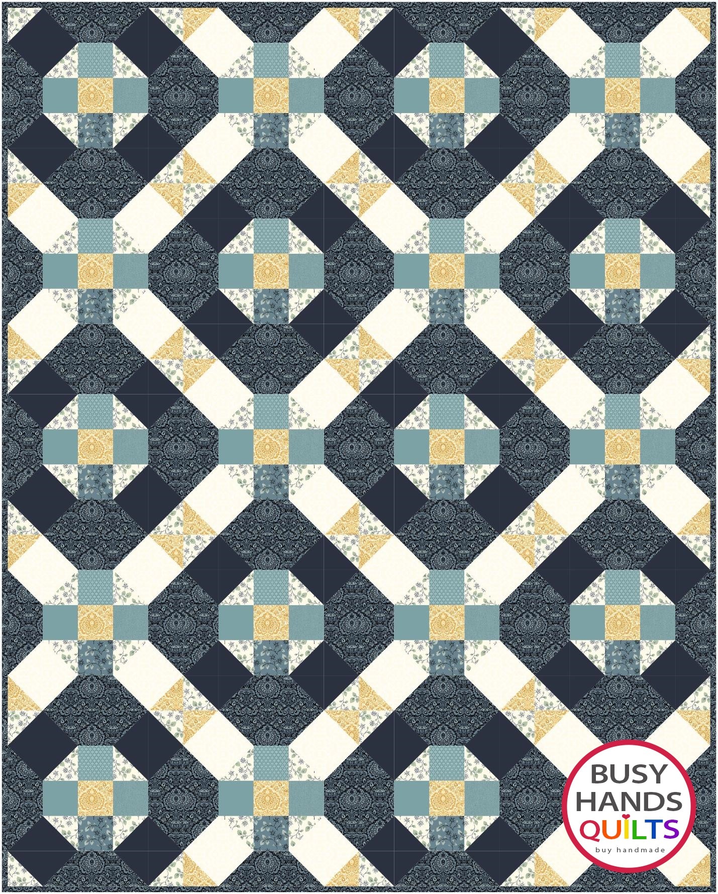 Nantucket Quilt Pattern PRINTED
