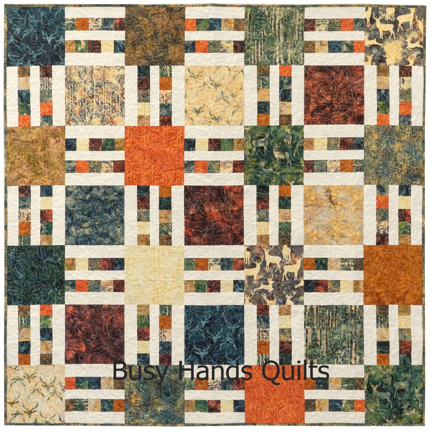 Picket Fence Quilt Pattern PRINTED Busy Hands Quilts {$price}