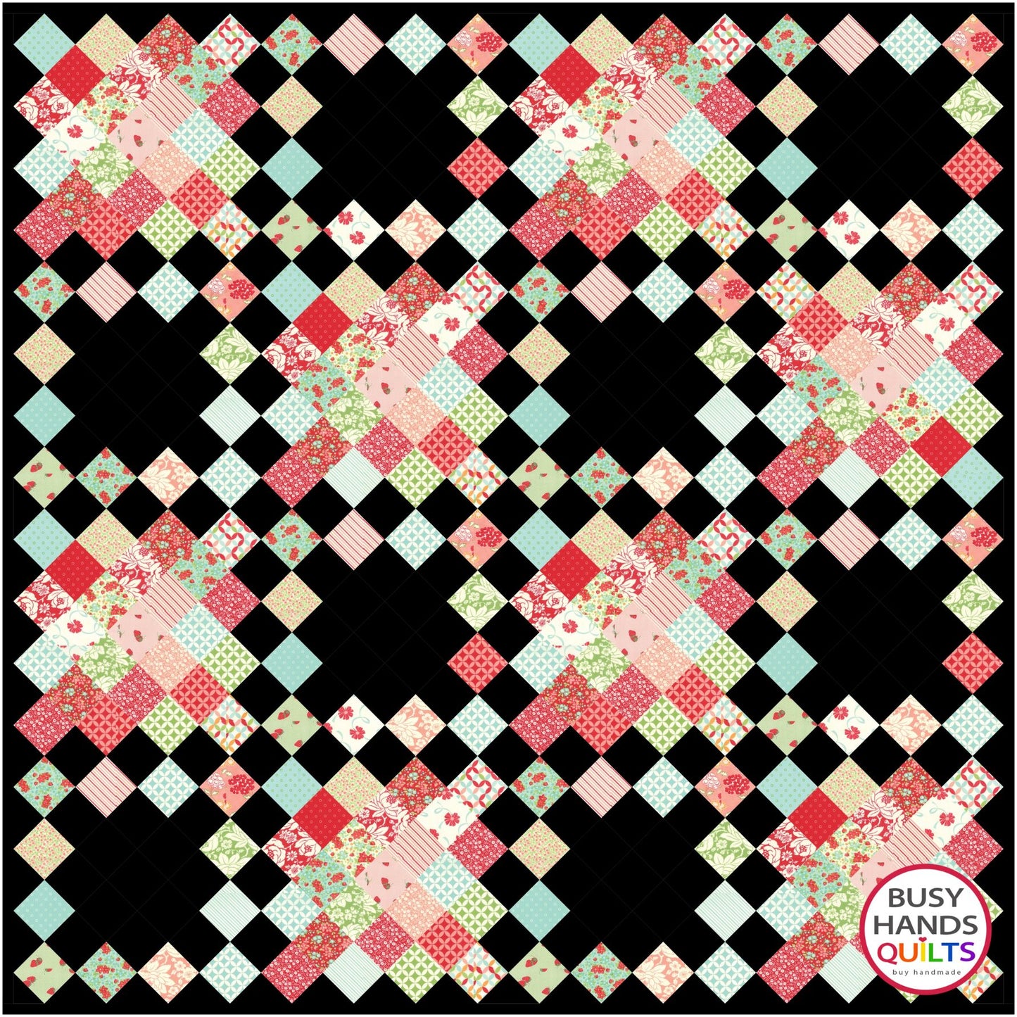 Picnic Plaid Quilt Pattern PDF DOWNLOAD
