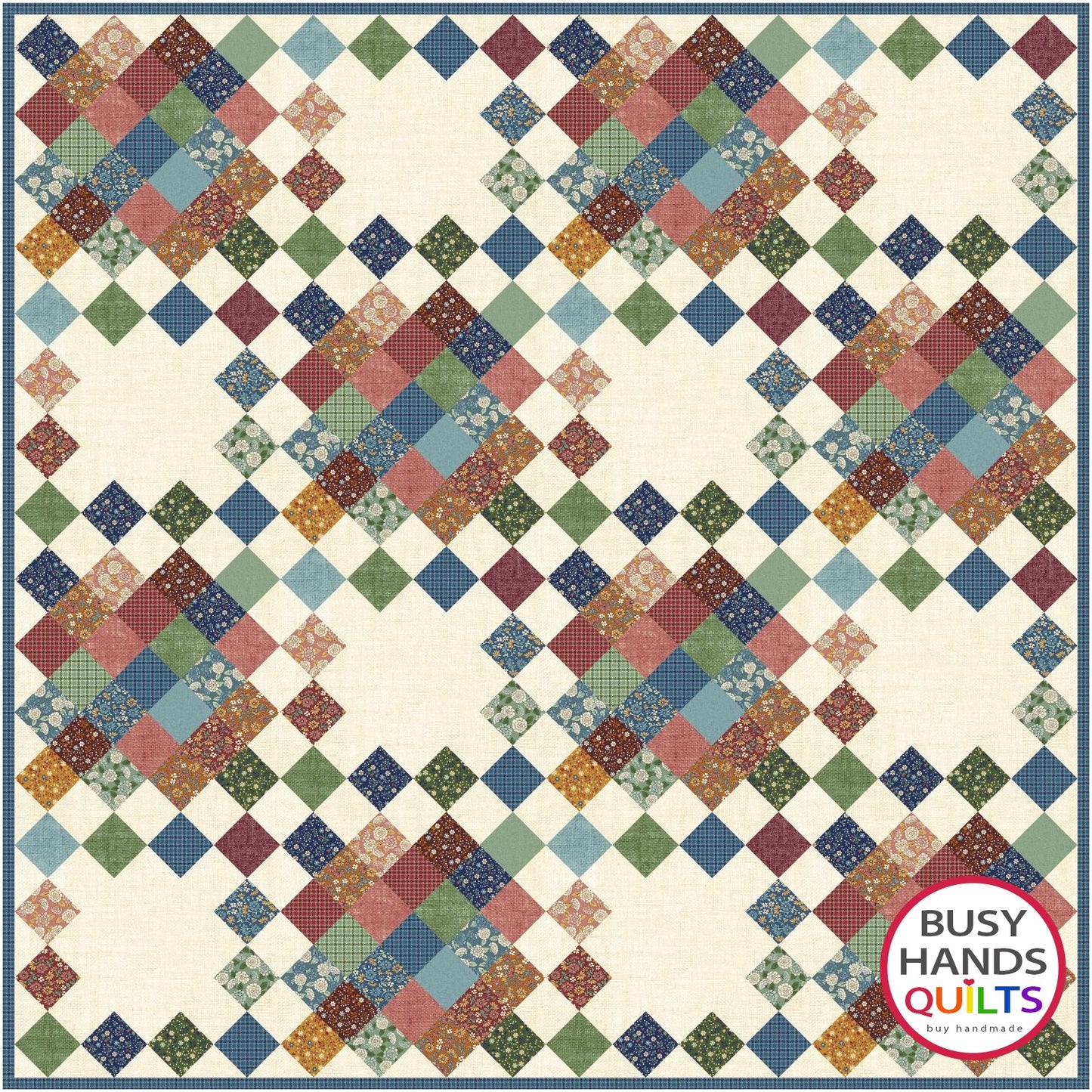 Picnic Plaid Quilt Pattern PDF DOWNLOAD