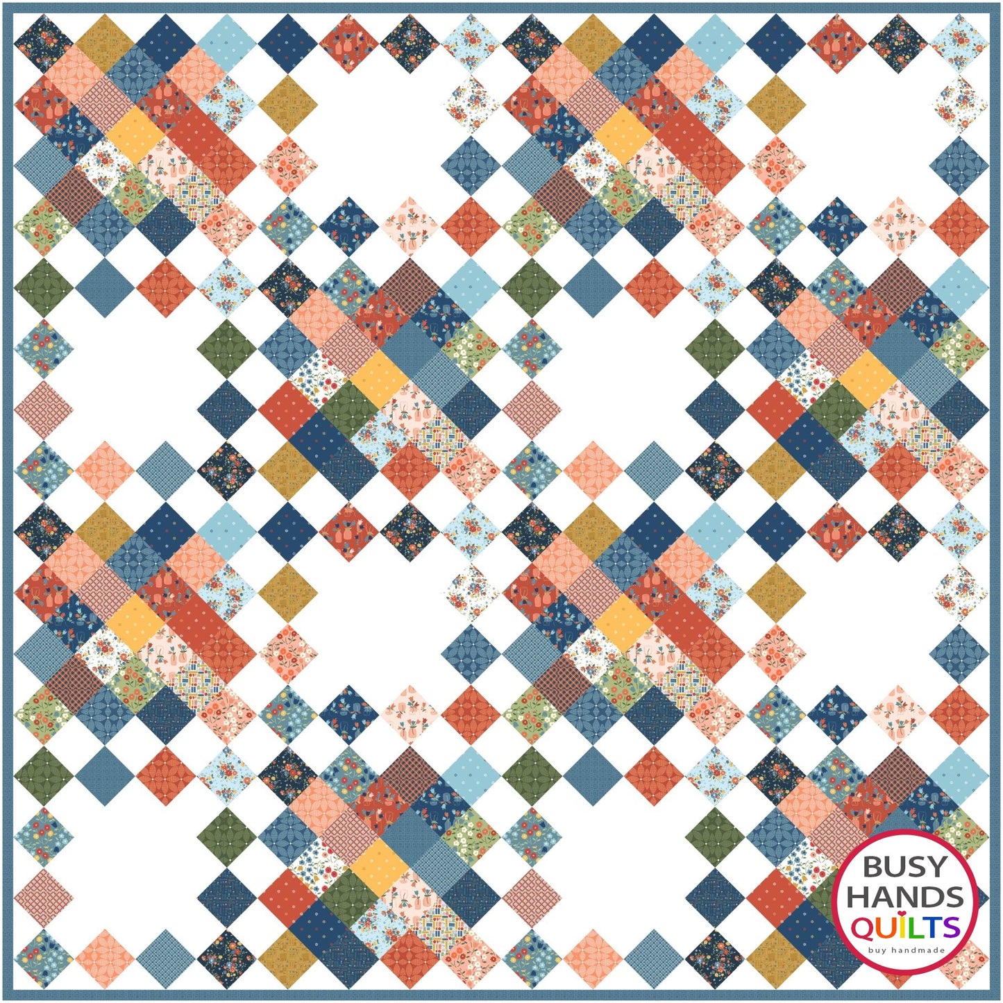 Picnic Plaid Quilt Pattern PRINTED