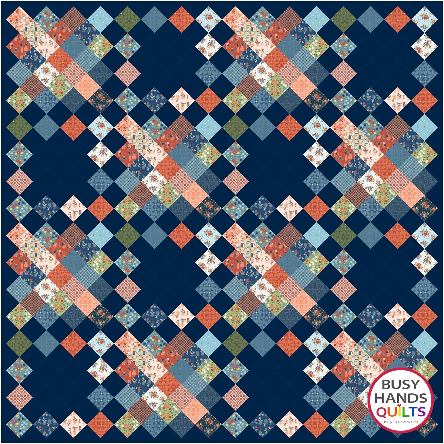 Picnic Plaid Quilt Pattern PRINTED