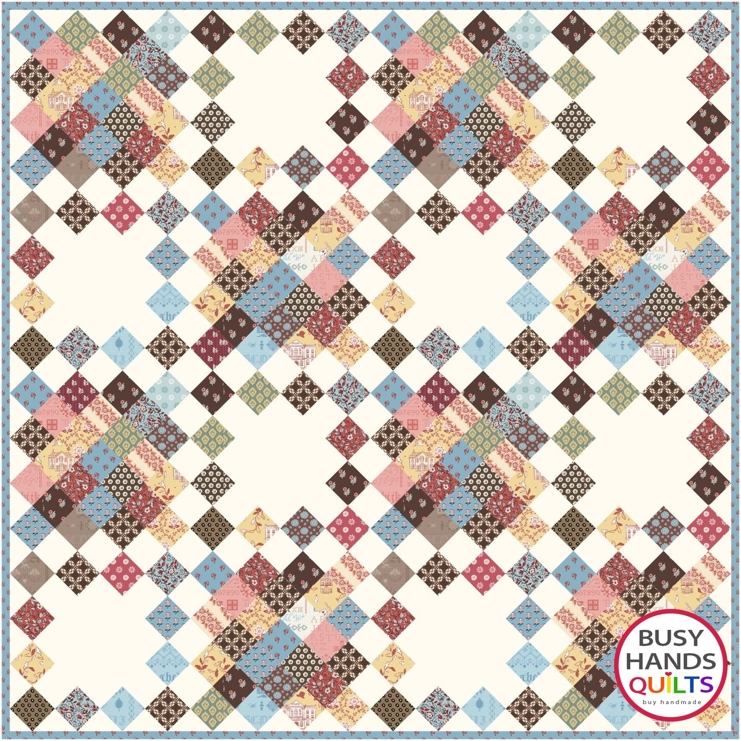 Picnic Plaid Quilt Pattern PRINTED