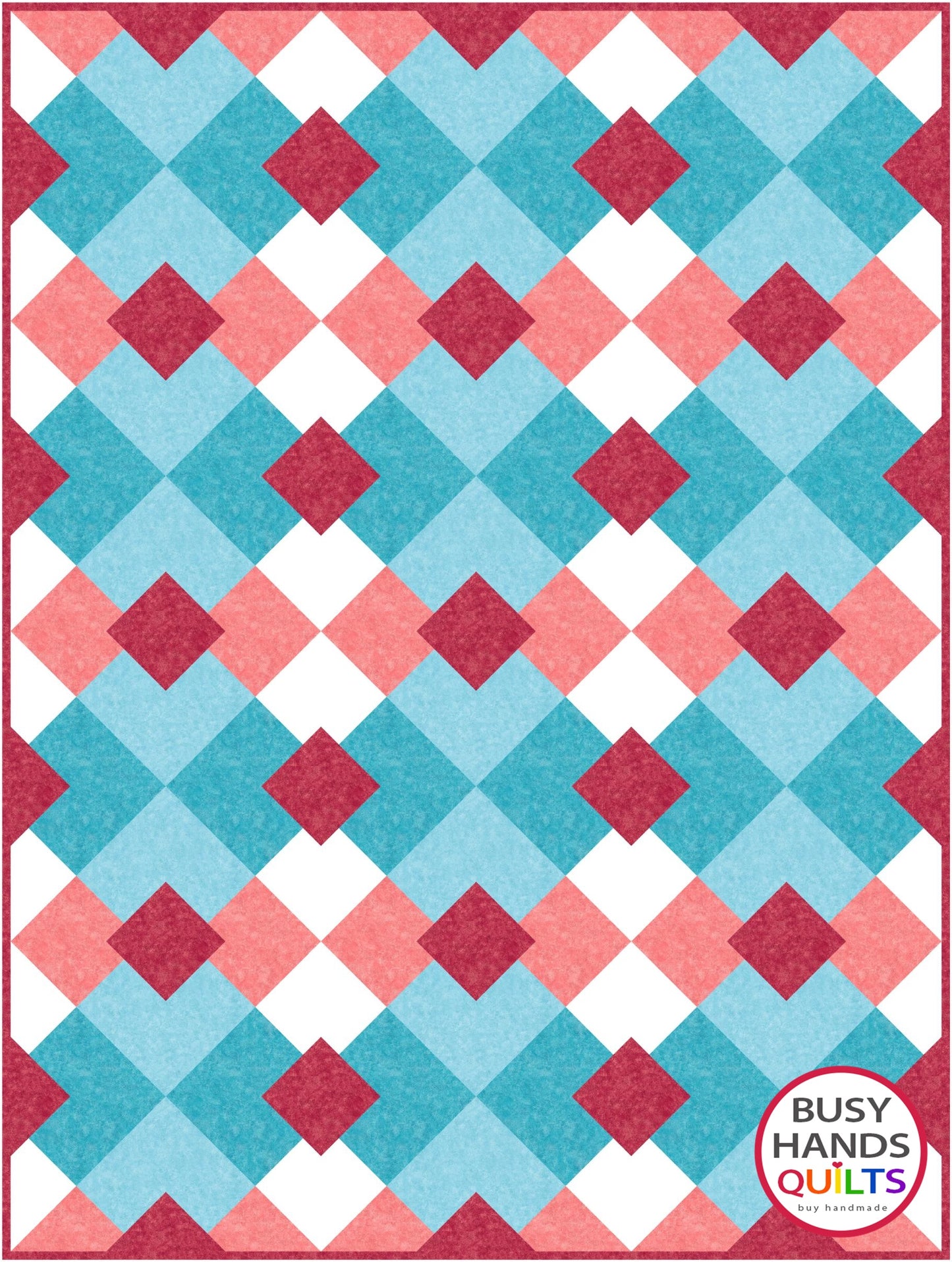 Precious Plaid Quilt Pattern PRINTED