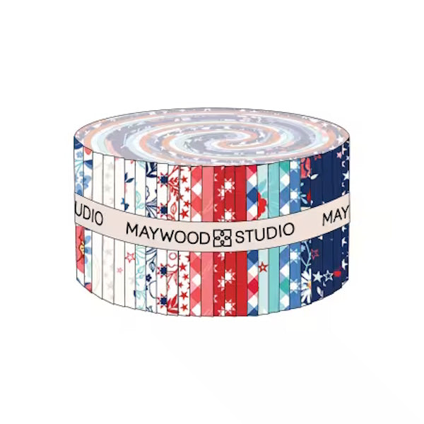 Star Spangled Beauty Jelly Roll by Kimberbell for Maywood ST-MASSTAR #344