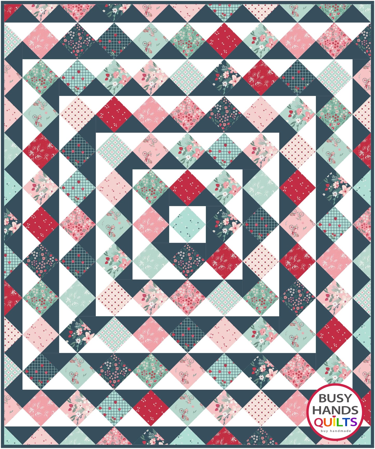 Skip To My Lou Quilt Pattern PRINTED