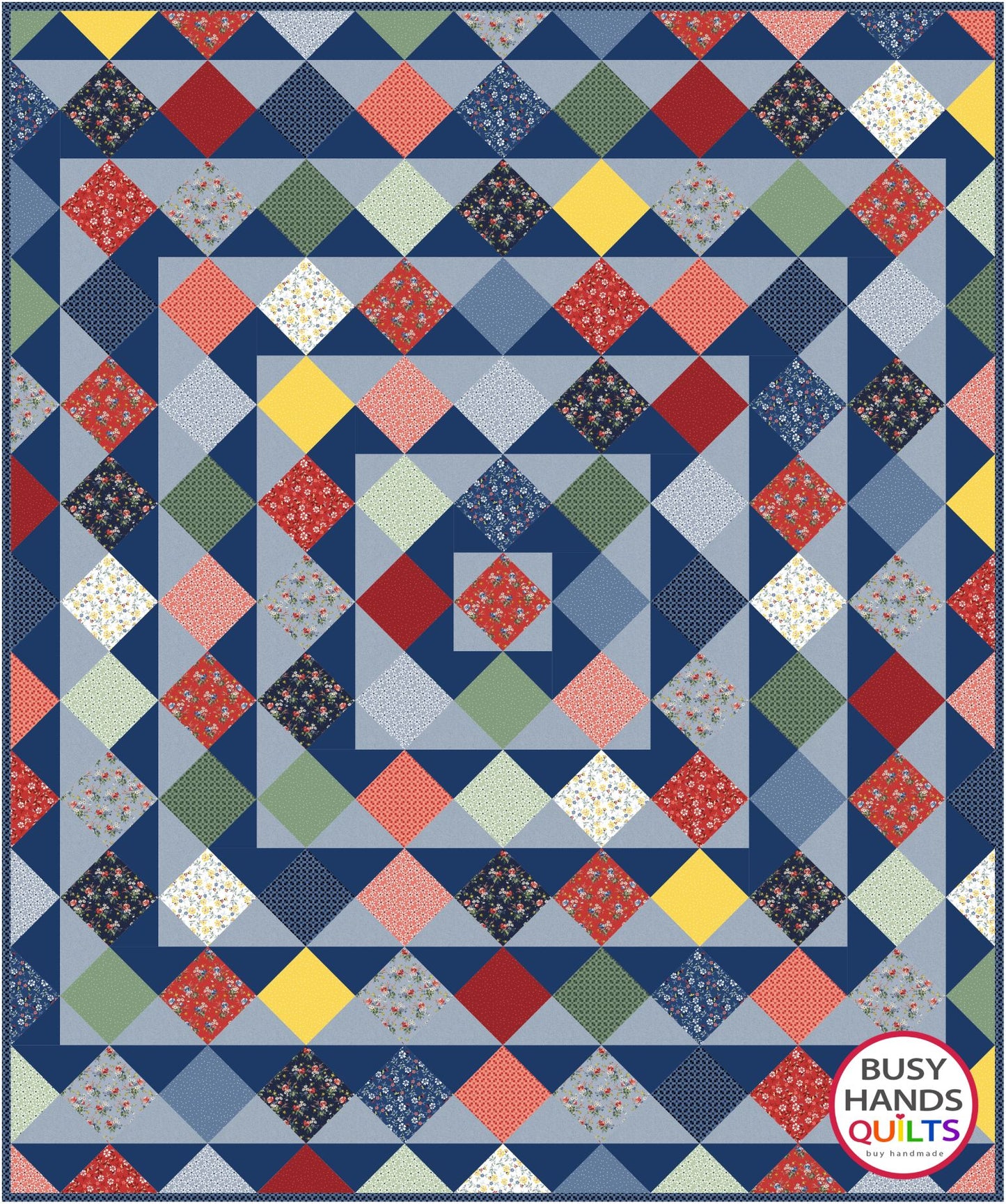 Skip To My Lou Quilt Pattern PRINTED