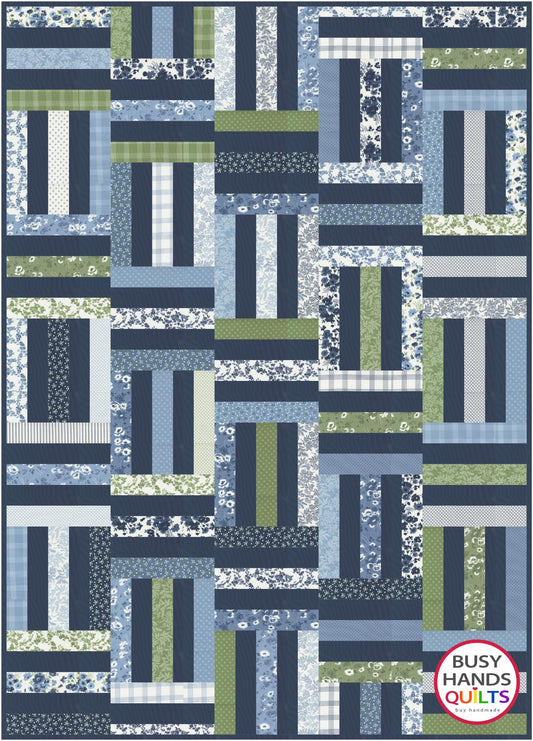 Skyline Divide Quilt Pattern PDF DOWNLOAD