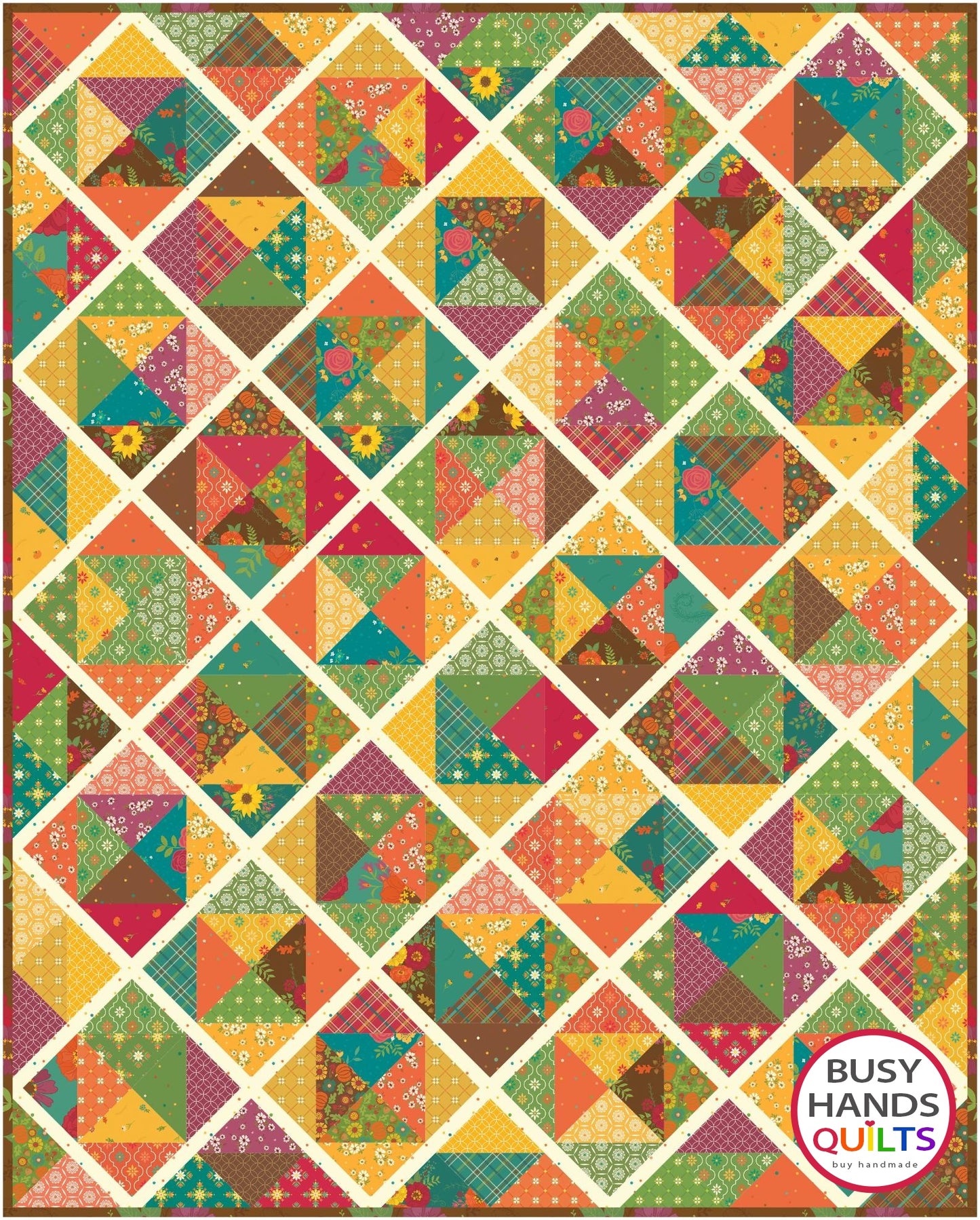 Sunshine Quilt Pattern PDF DIGITAL DOWNLOAD