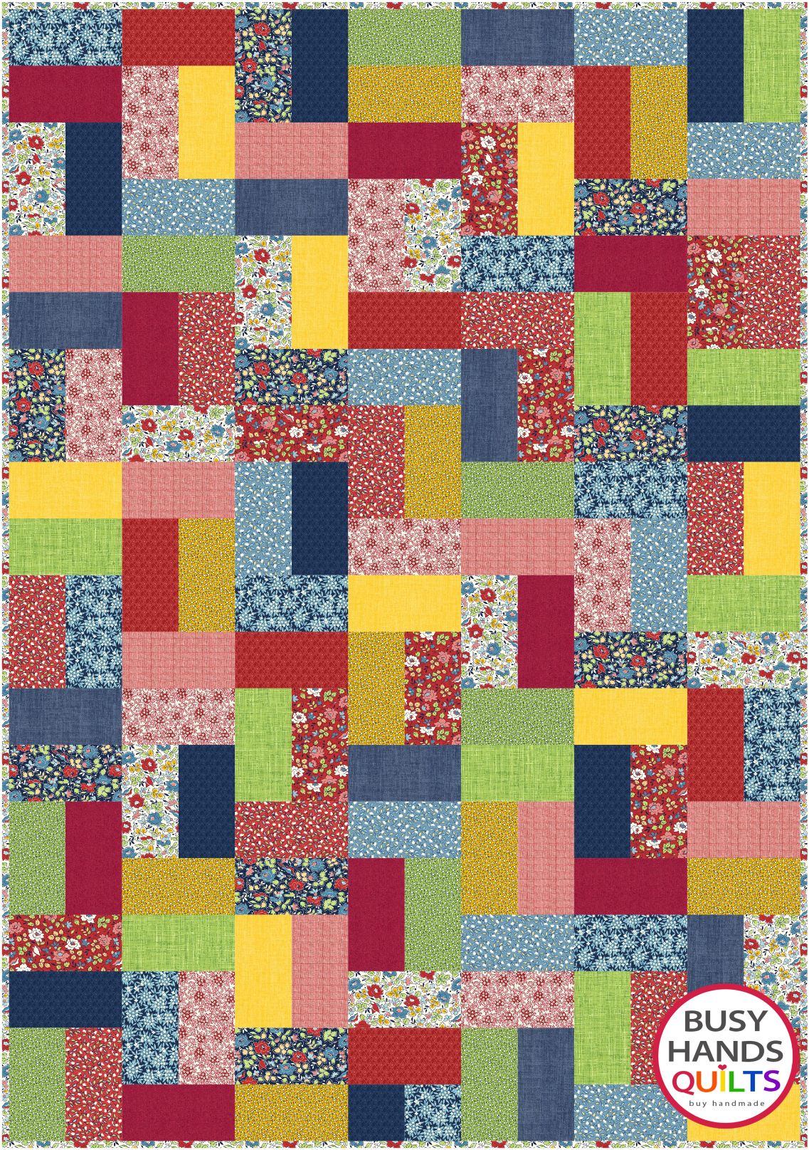 Oh Happy Day Quilt Pattern PDF DOWNLOAD