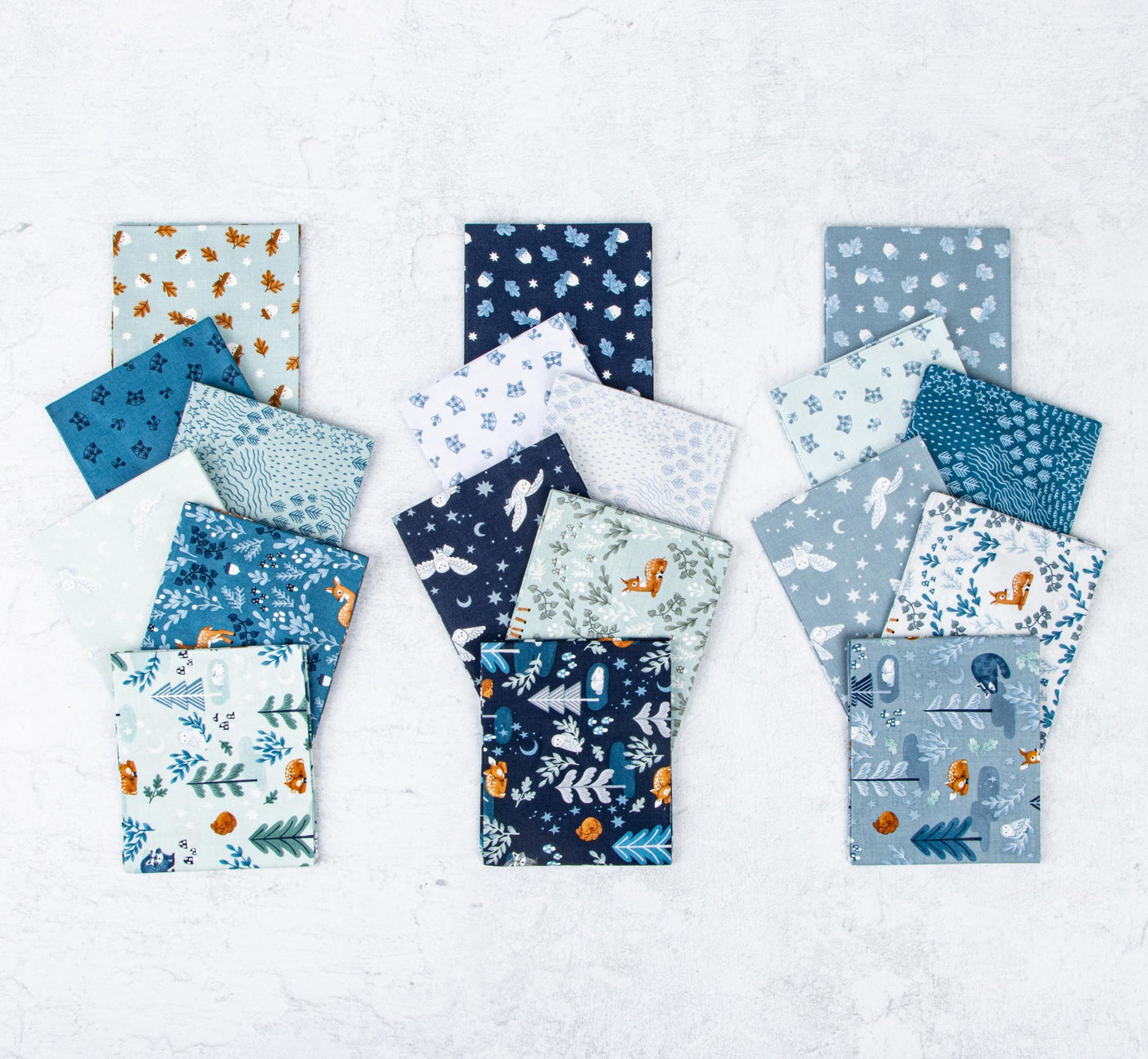 Twilight Creatures Fat Quarter Bundle 18 FQs by Natalia Juan Abello for Riley Blake FQ-15360-18 #352