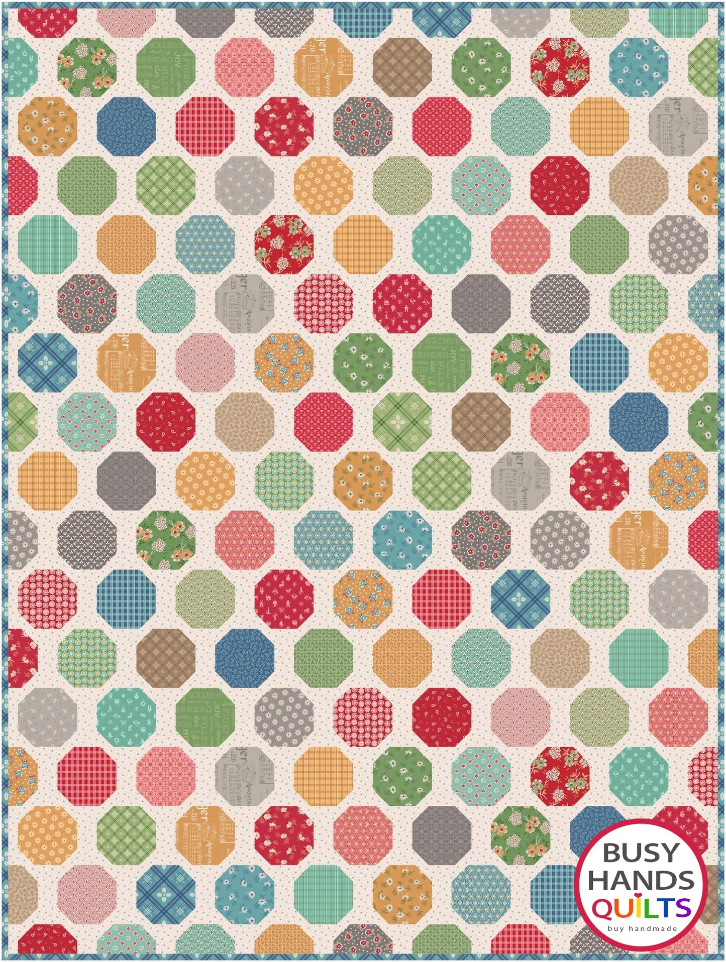 Wild Blooms Quilt Pattern PRINTED