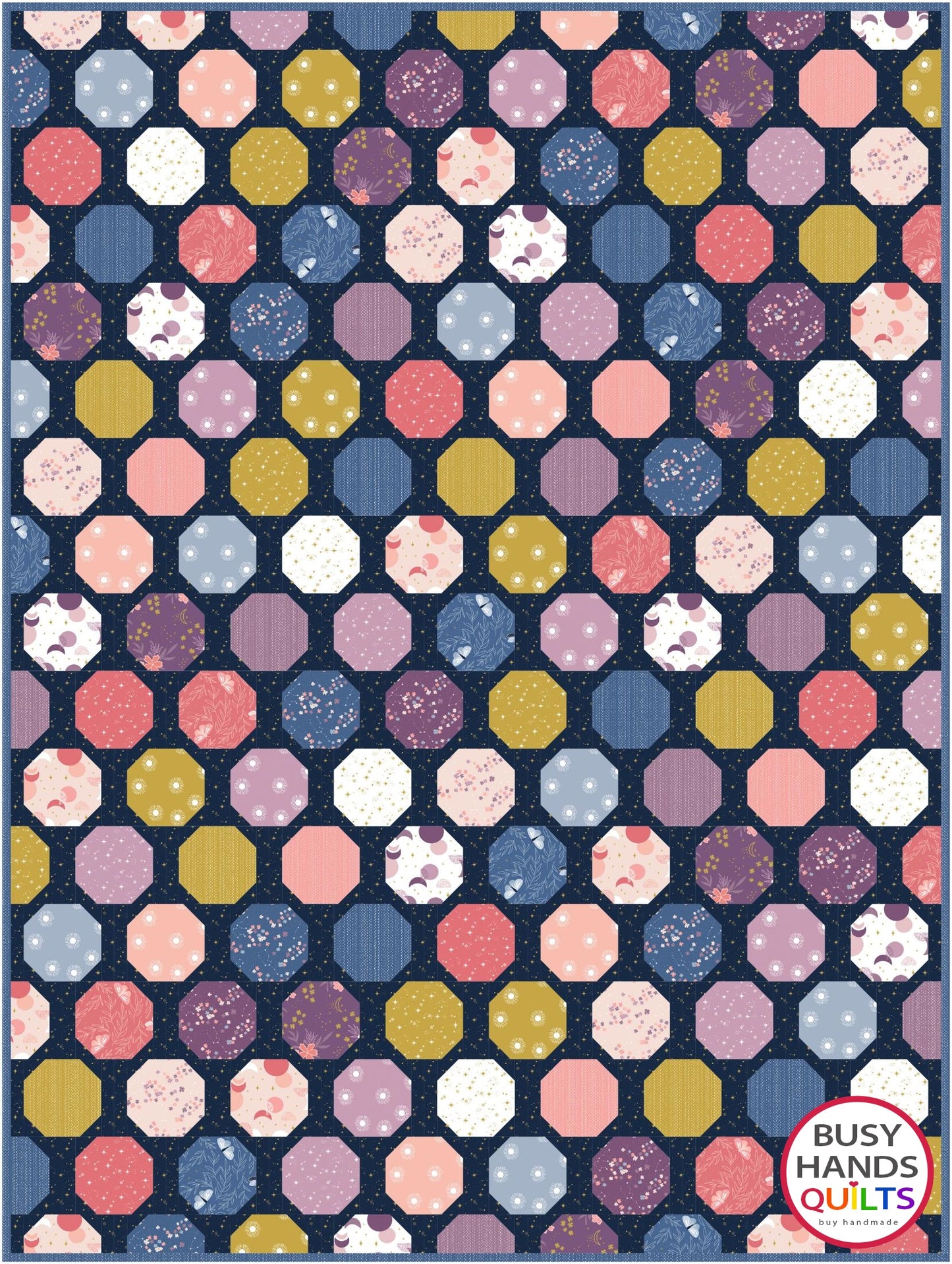 Wild Blooms Quilt Pattern PRINTED