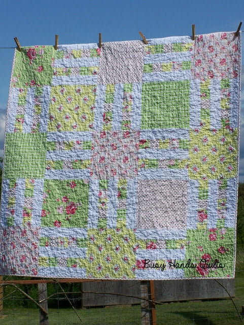 Picket Fence Quilt Pattern PRINTED Busy Hands Quilts {$price}