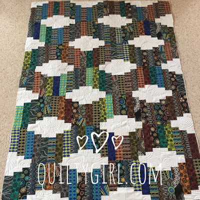 Jelly Roll Waves Quilt Pattern PDF DOWNLOAD Busy Hands Quilts $12.99