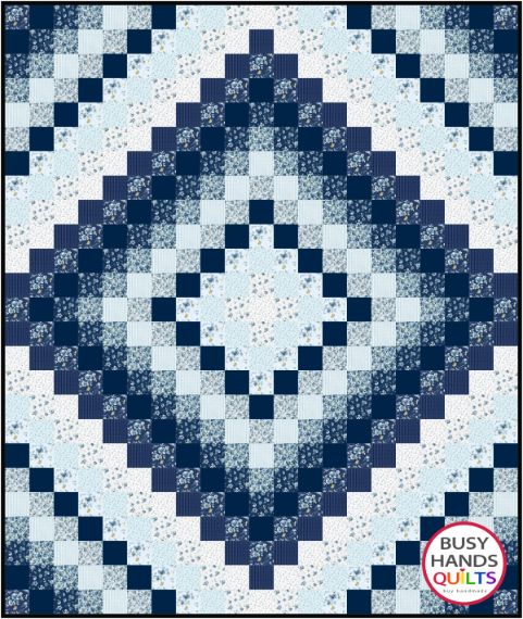 Around the World Quilt Pattern PDF DOWNLOAD Busy Hands Quilts $12.99