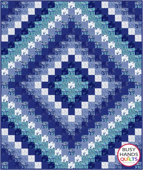 Around the World Quilt Pattern PDF DOWNLOAD Busy Hands Quilts $12.99